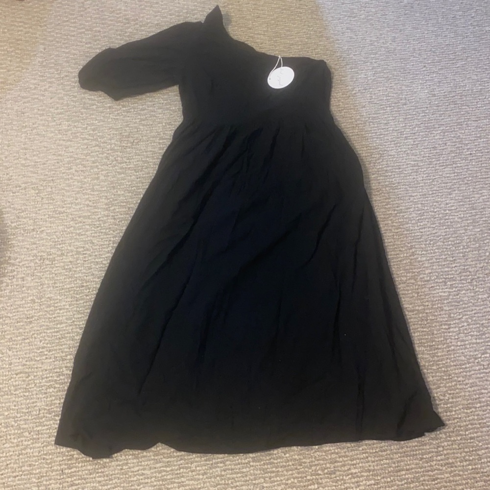 NWT PETAL AND PUP ONE SHOULDER DRESS